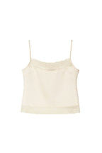 LACE TRIM SLIP CAMISOLE (IVORY)