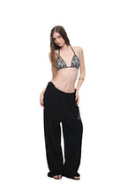 LEO WAFFLE PANTS (BLACK)
