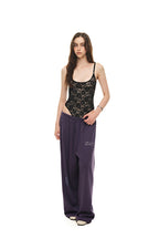 ZODIAC 02 HOTFIX WAFFLE PANTS (PURPLE) - 6