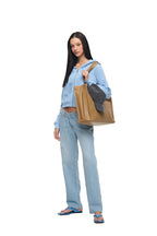 FAUX LEATHER 02 TOTE BAG (BEIGE)