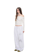 ORNAMENT 02 SWEATPANTS (WHITE)