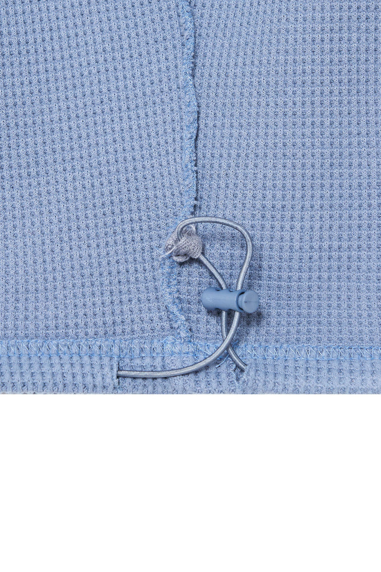 ZODIAC HOTFIX WAFFLE PANTS (WASHED BLUE)