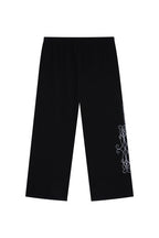 LEO WAFFLE PANTS (BLACK)