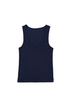 BASIC SLEEVELESS TOP (NAVY)
