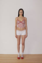 HEART LACE CAMI TOP