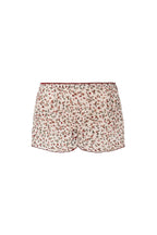 FLORAL MICRO SHORTS (IVORY)