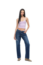 BRA-LAYERED SLEEVELESS TOP (LACE/LAVENDER)