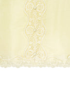 LACE SLIP SLEEVELESS TOP (YELLOW)