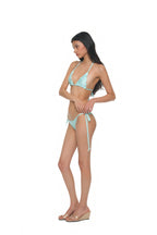 MOTHER OF PEARL GLITTER BIKINI (LIGHT BLUE)