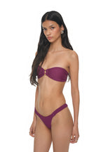 WOOD O-RING BIKINI (PURPLE)