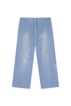 ZODIAC HOTFIX WAFFLE PANTS (WASHED BLUE)
