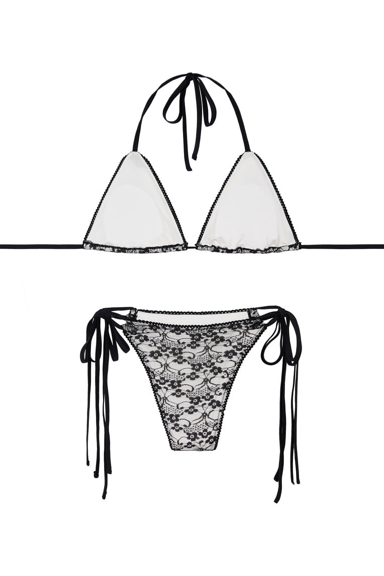 LACE 02 BIKINI (BLACK)