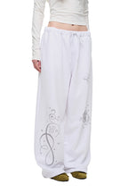ORNAMENT 02 SWEATPANTS (WHITE)