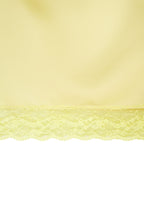 LACE TRIM SLIP CAMISOLE (YELLOW)