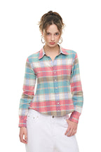 PLAID SLIM-FIT SHIRT (RED)