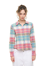 PLAID SLIM-FIT SHIRT (RED)