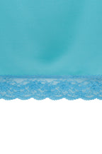 LACE TRIM SLIP CAMISOLE (BLUE)