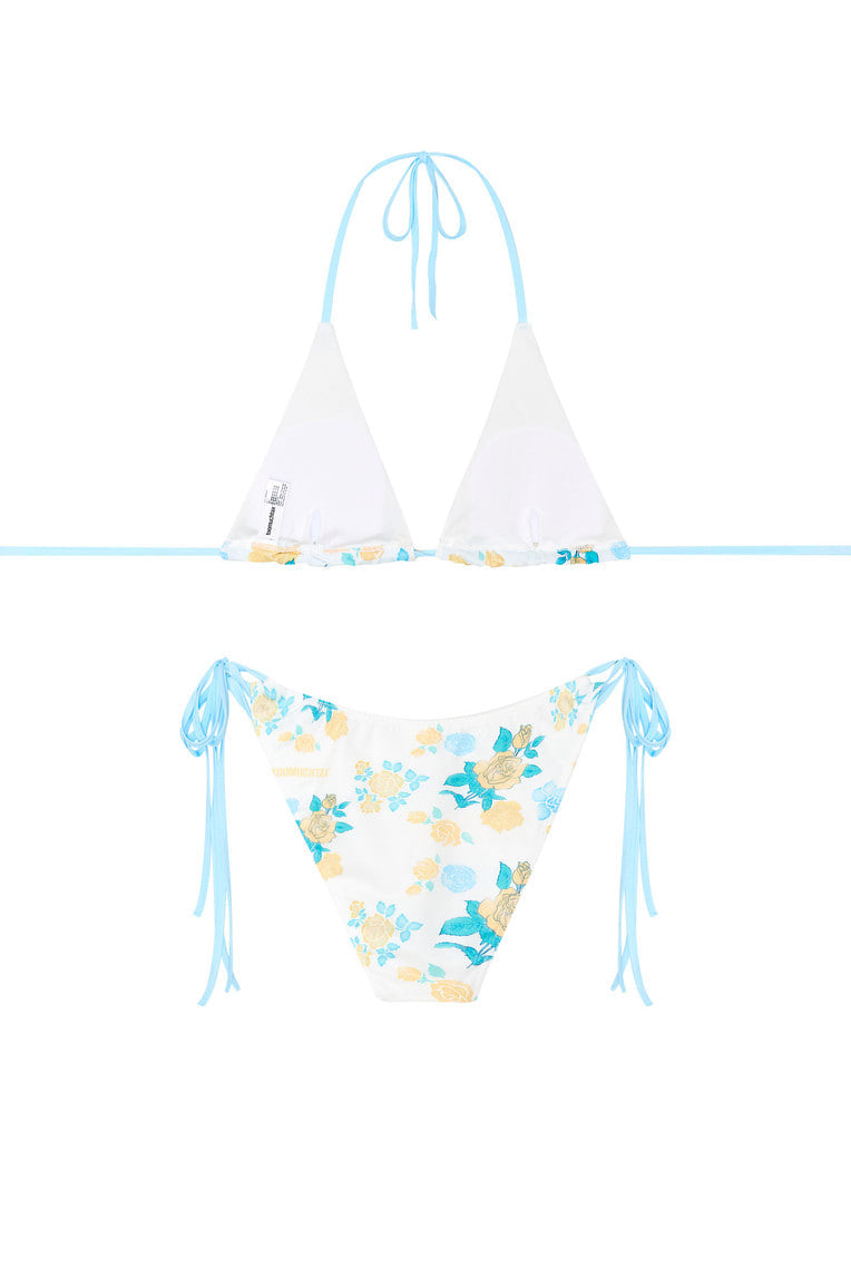 ROSE STENCIL BIKINI (YELLOW)