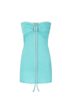 TUBE MINI DRESS (AQUA)