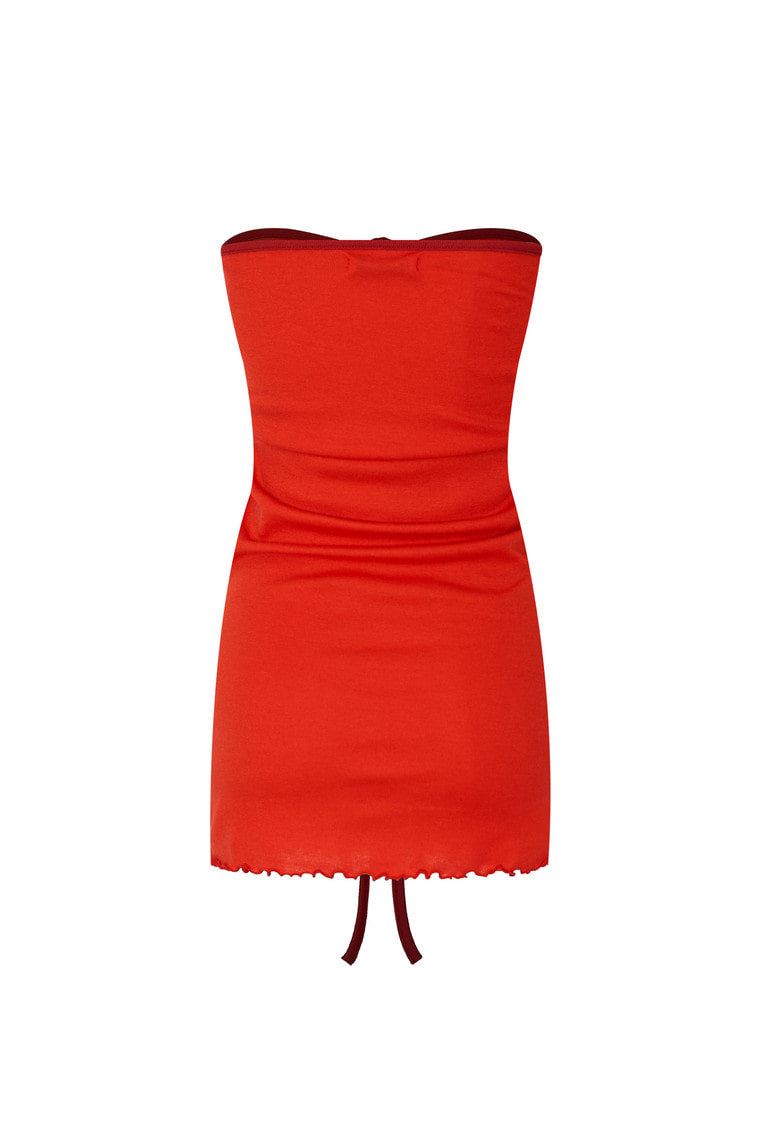TUBE MINI DRESS (RED)