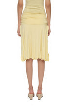 SLIT MIDI SKIRT PANTS (BUTTER)
