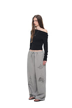 ORNAMENT 02 SWEATPANTS (MELANGE GREY)