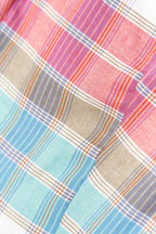 PLAID SLIM-FIT SHIRT (RED)