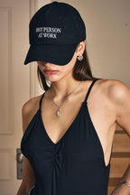 HOT PERSON AT WORK PIGMENT CAP