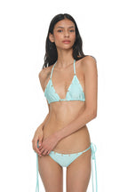 MOTHER OF PEARL GLITTER BIKINI (LIGHT BLUE)