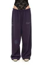 ZODIAC 02 HOTFIX WAFFLE PANTS (PURPLE) - 1