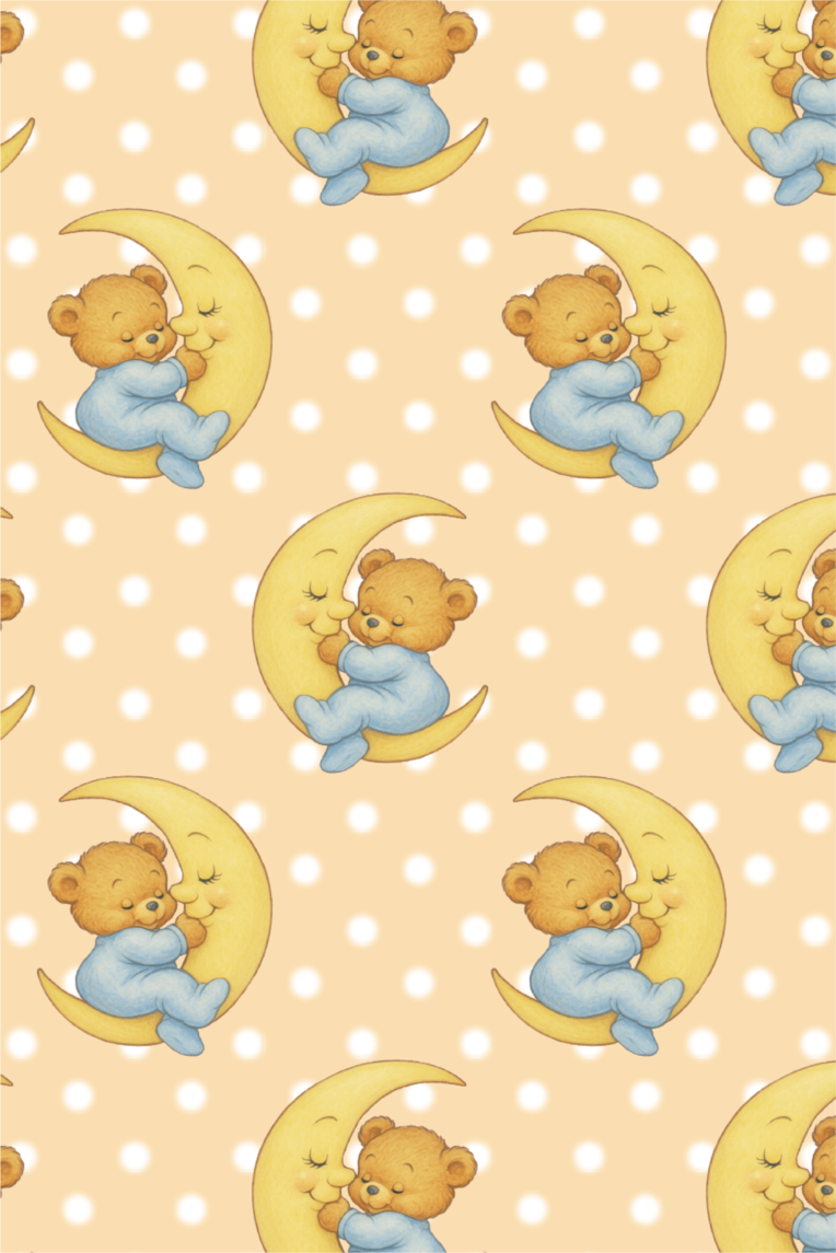 SLEEPING BEAR BUMPER CASE (ORANGE)