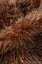 FAUX FUR 02 CROPPED JACKET (CAMEL) - 11