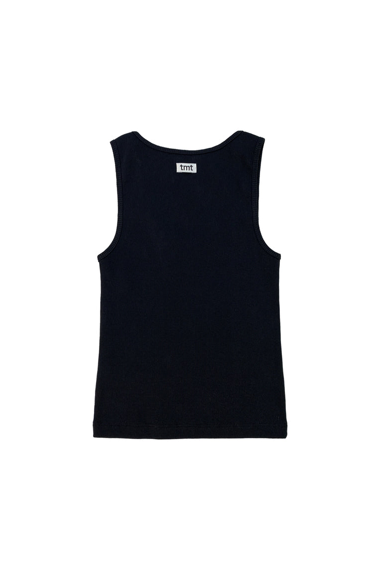 BASIC SLEEVELESS TOP (BLACK)