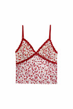 HEART LACE CAMI TOP