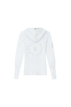 SHEER SLIM-FIT HOODIE (LIGHT BLUE)