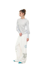 SHEER SLIM-FIT HOODIE (LIGHT BLUE)