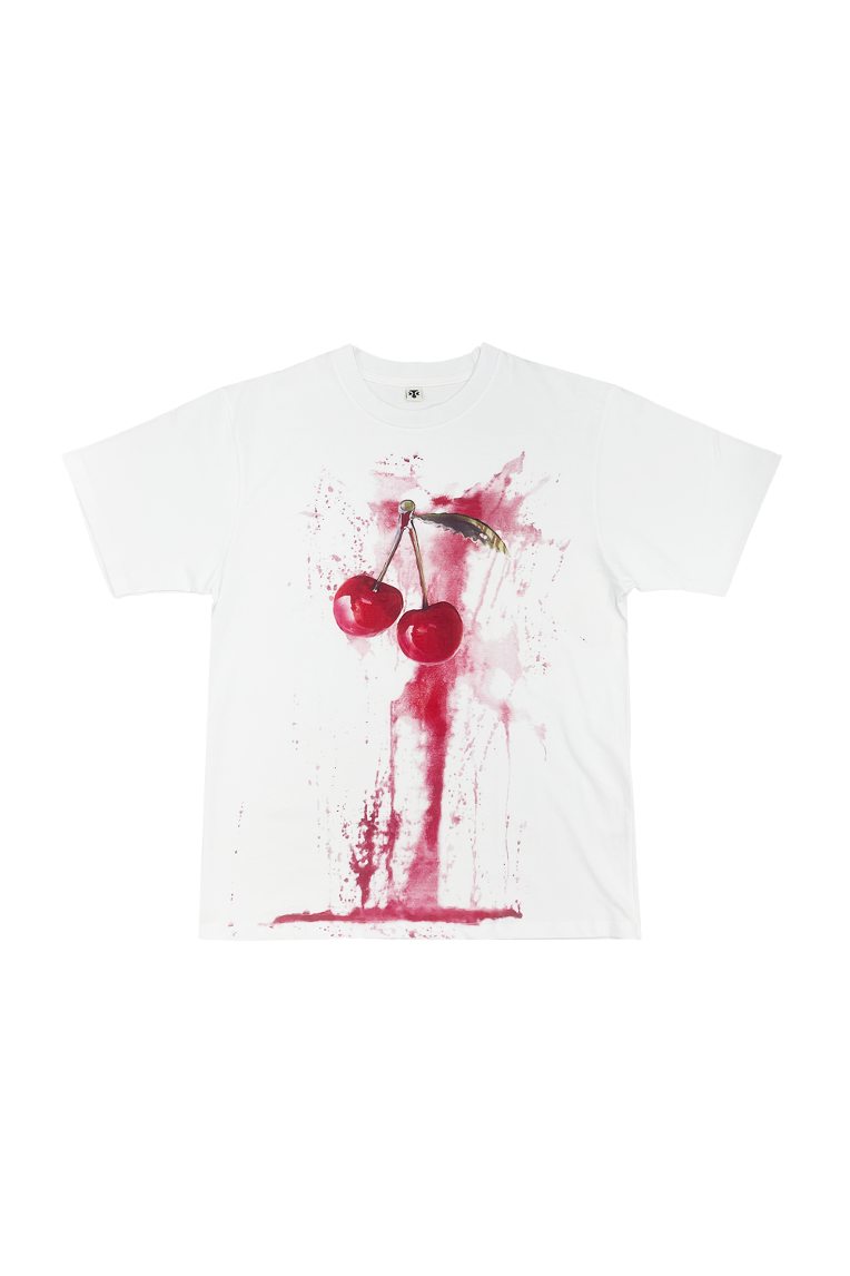 WET CHERRY OVERSIZED T-SHIRT