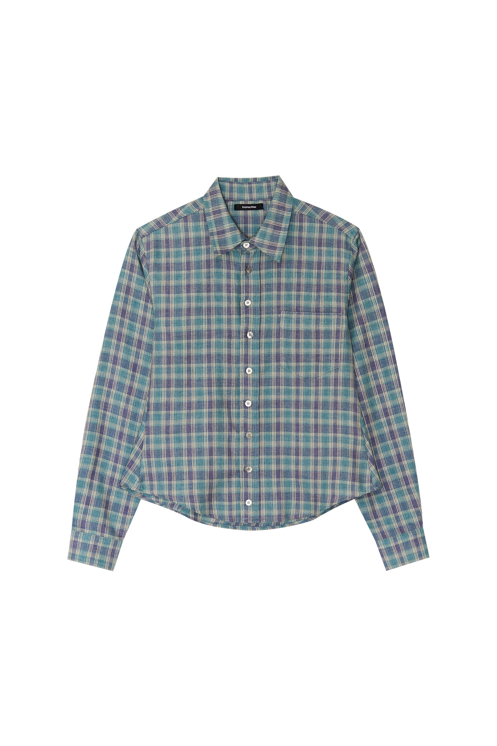 PLAID SLIM-FIT SHIRT (GREEN)