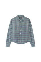 PLAID SLIM-FIT SHIRT (GREEN)