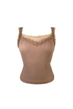 LAYERED LACE CAMI-TOP (BEIGE)