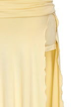 SLIT MIDI SKIRT PANTS (BUTTER)