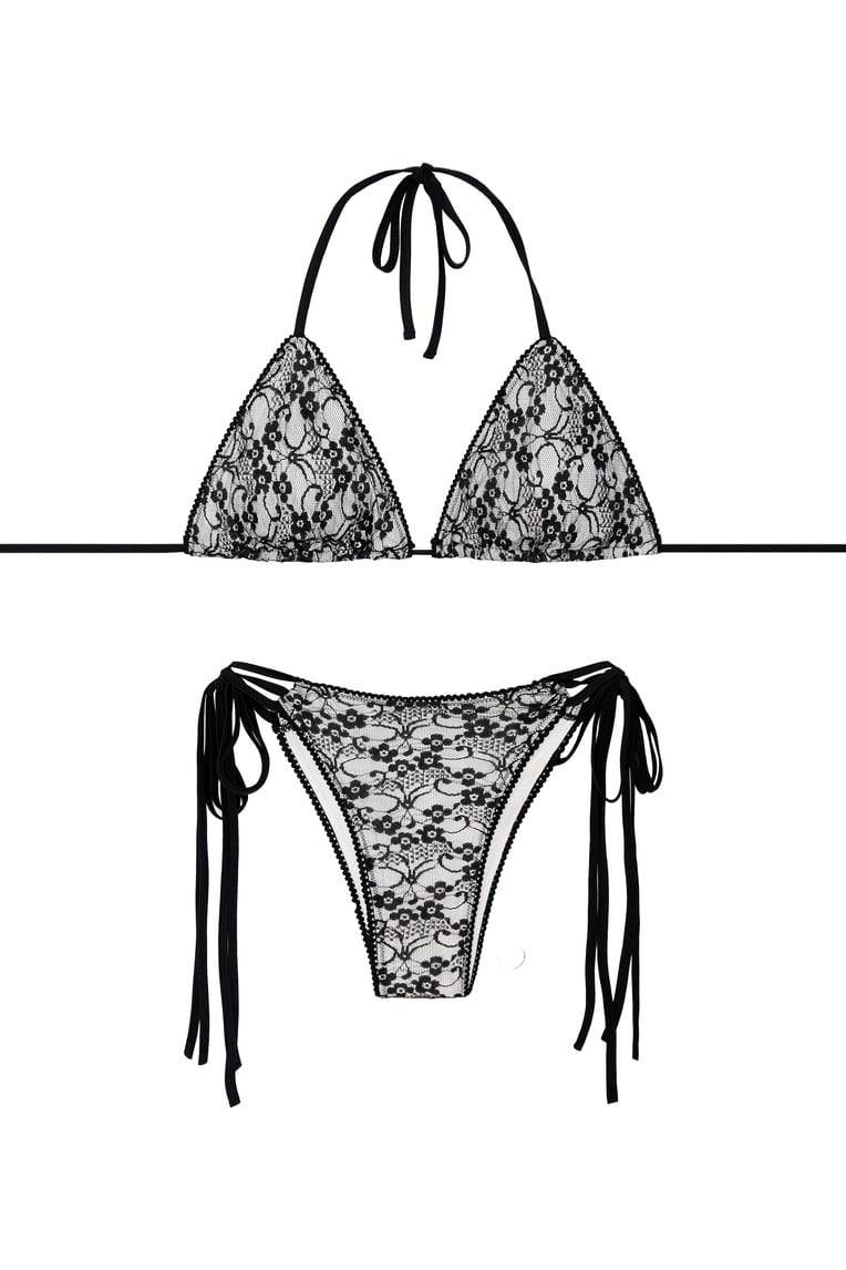 LACE 02 BIKINI (BLACK)