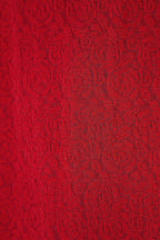 SPAGHETTI STRAP LACE MINI DRESS (RED)