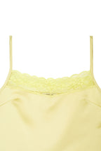 LACE TRIM SLIP CAMISOLE (YELLOW)