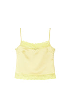 LACE TRIM SLIP CAMISOLE (YELLOW)