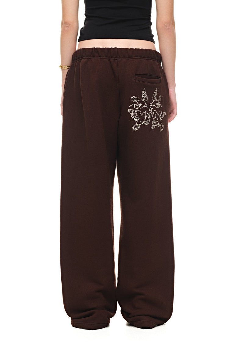 ORNAMENT 03 SWEATPANTS (BROWN) - 8