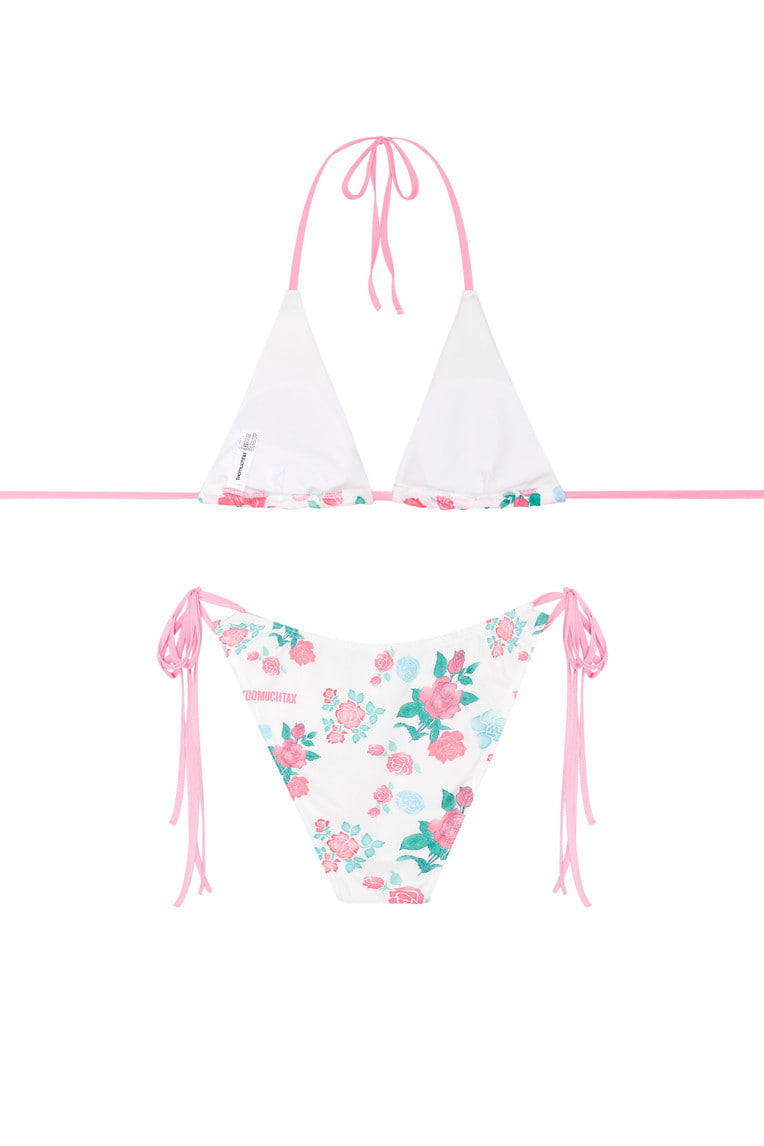 ROSE STENCIL BIKINI (RED)