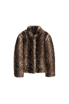 REGULAR FIT FUR JACKET (BAMBI BROWN) - 9