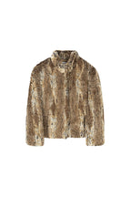REGULAR FIT FUR JACKET (QUILTED YELLOW) - 9