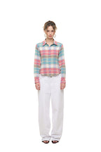 PLAID SLIM-FIT SHIRT (RED)